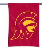 USC Trojans Cardinal Tommy Head 40 X 28 Home Banner